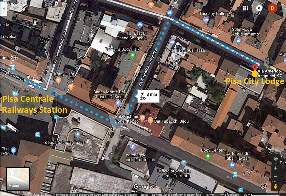 Pisa City Lodge Екстер'єр фото